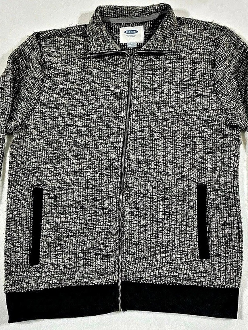 Old Navy Men's Textured Zip Jacket Size Medium